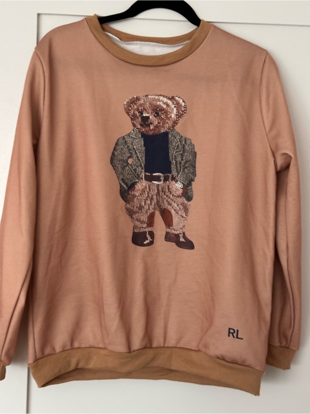 Ralph Lauren Bear Graphic Crewneck Sweater - Picture 1 of 6